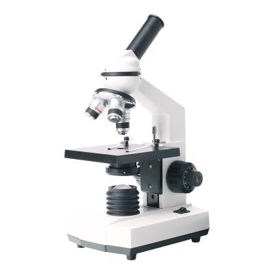 China Biology XSP 102 Biological Microscope Tube Biological Microscope Monocular Vertical Microscope Student for sale