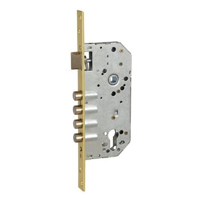 China European Wooden Door Mortise Lock With Four Round Bolt for sale