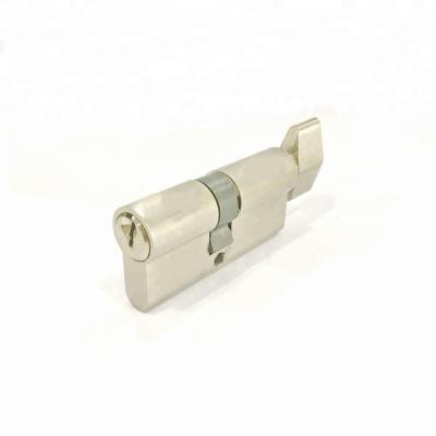 China Hotel Door Lock Aluminum Cylinder 80mm Cylinder Lock Single Open for sale