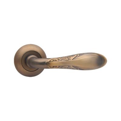 China Modern European Hot Style Round Rosette Aluminum Door Handle for sale