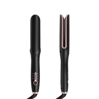 China 320/380/430℉ 2 In 1 Hair Straightener And Curler Anti Scald for sale