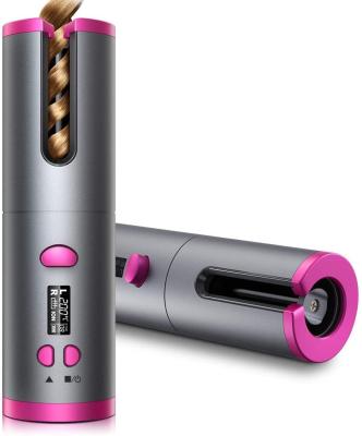 China 5000mAh Mini Cordless Curling Iron for sale