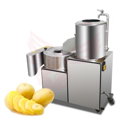 China Commercial hotel school high efficiency centrifugal force electric professional dismountable potato peeler for sale