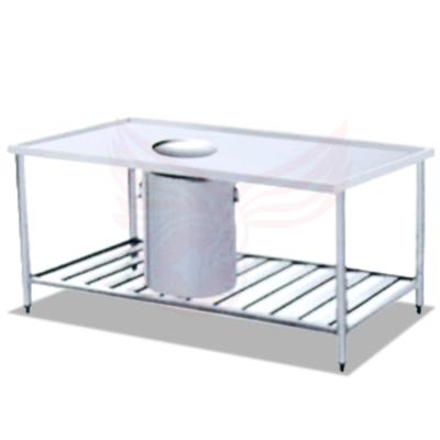 China Stainless steel 201 / 304 stainless steel kitchen work table / work table stainless steel for sale