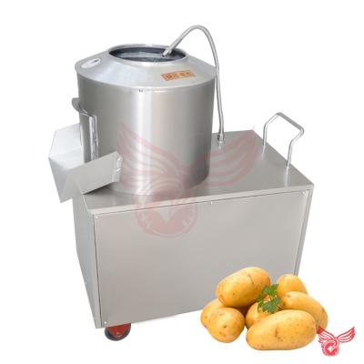 China High efficiency easy operate potato peeler and slicer machine small scale potato peeling machine cassava peeling machine for sale