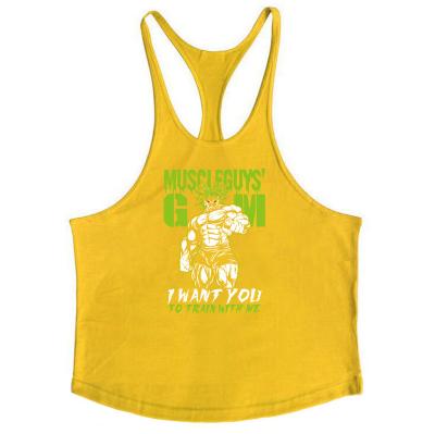 China 100% Cotton QUICK DRY Luxury Slim Fit Mens Gym Tank Tops Custom Made Tank Top for sale