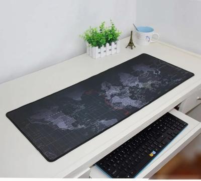 China Water Resistance World Map Gaming Professional Smooth Large Size Extended Custom Mouse Pad for sale