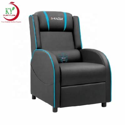 China (Size)JKY Furniture Living Room Sofa Reclining Ergonomic Faux Leather Adjustable PC and Packing Gaming Chair with Footstool for sale