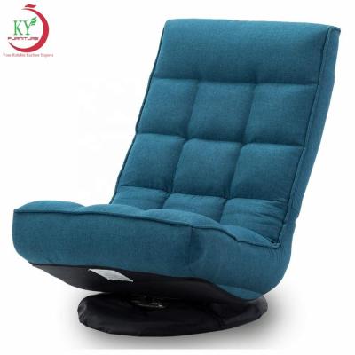 China (Size)JKY Furniture Lazy Sofa Sleeper Adjustable Living Room 360 Degree Swivel Adjustable Floor Gaming Chair for sale