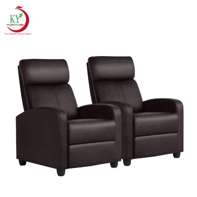 China JKY Leather Eco - Friendly Furniture Home Theater Seating Single Recliner Chair Rceliner Sofa Recliners for sale