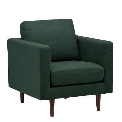 China JKY Adjustable Home Furniture Modern Velvet Wingback Arm Accent Chair (Height) For Living Room for sale