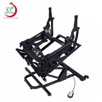 China Modern JKY Furniture Alibaba Supplier One Seat Power Lift Recliner Chair Mechanism Parts With Steel Frame And Metal Casters OEC2 for sale