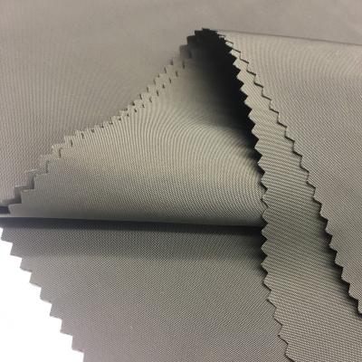 China Wujiang Mechanical 150D T400 Polyester Stretch Memory Yarn Fabric Weft Elastic Memory Oxford Fabric for sale