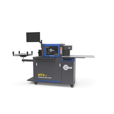 China Retail Automatic CNC Aluminum Flat Advertising Bender Letter Channel Bending Machine for sale