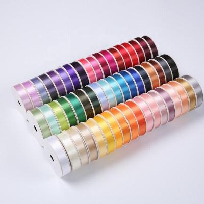 China High Tenacity Custom Cut Edge Embossed Edge Polyester Satin Ribbon Printed Wholesale for sale