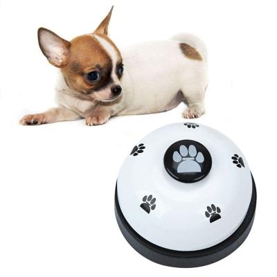 China Sustainable Pet Products Dog Paw Print Improve Intelligence Pet Training Bell for sale