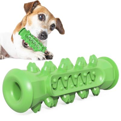 China Viable The Latest 2021 Dog Bone Chewing Molar Cleaning Teeth Play Eco-Friendly Ball Plush Dog Toy for sale