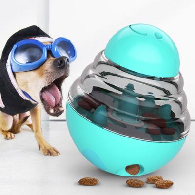 China Toy For Pet Increases Iq Tumbler Automatic Pet Slow Feeder Ball Dog Viable Interactive Food Dispensing for sale