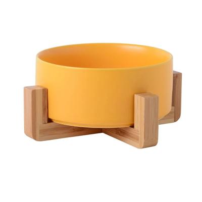 China Creative Hot Selling Nordic Style Pet Viable High Quality Ceramic Pet Bowl Pet Bowls for sale