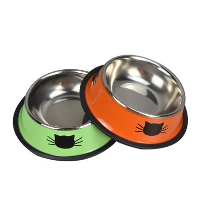 China Wholesale Viable High Quality Non-Slip Bowl Pet Bowl Stainless Steel Cheap Pet Bowls for sale