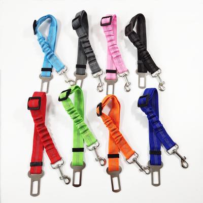 China Wholesale Adjustable Multi-Colors Dog Car Waist Seat Belt Buckle Dog Belt From Lights Manufacturer for sale