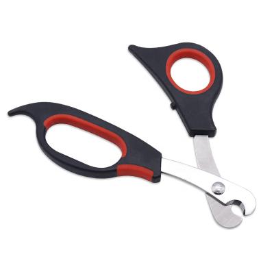 China Sustainable Environmentally Friendly Stainless Steel Pet Nail Scissors Grooming Supplies Dog Pet Nail Scissors Pet Clipper Nail for sale