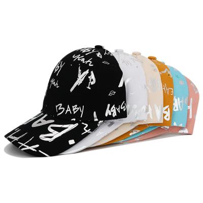 China 2022 Hot Selling Logo Foil Print Logo Foil Print Sport Cap Yellow Men's Summer Embroidery Custom Fit Baseball Cap 2022 Summer Custom Baseball Cap for sale