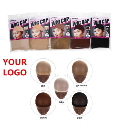 China Wholesale Nylon Mesh Net Dome U Piece Making Guideline Wig Cap Wig Hair Logo Custom For Wig Cap Thin for sale