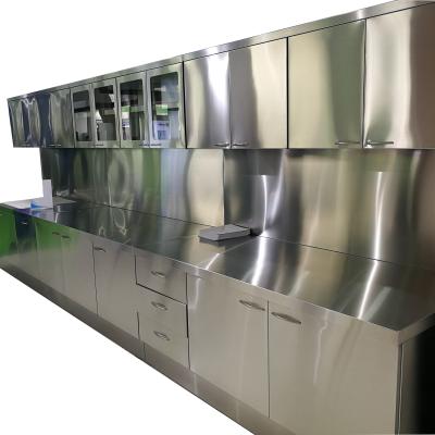 China Stainless Steel Modern Design Modern Modular Kitchen Storage Cabinet for sale