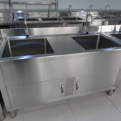 China With Double Faucet Bathroom Vanity Sink Tub Commercial Stainless Steel Sink For Kitchen for sale