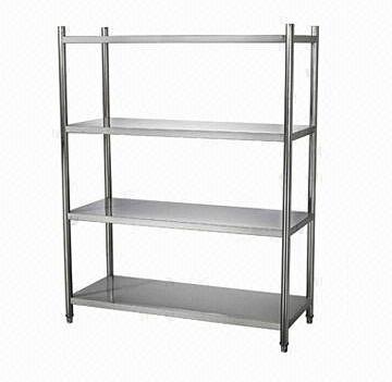 China Factory direct sale viable four layers stainless steel storage kitchen shelf for sale