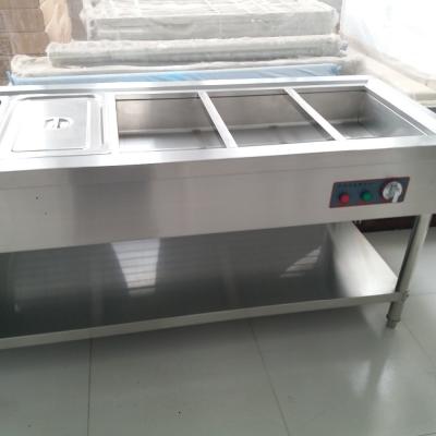 China With Glass Hot Sale Commercial Kitchen 4 Saucepan Hot Sale Food Counter for sale