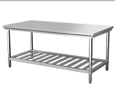 China JSWT-20 Stain Steel Table Easily Cleaned Hot Sale Stainless Steel Table With Shelves for sale