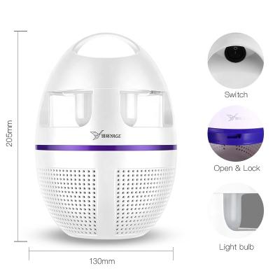 China Hot Selling YAGE Viable LED Mosquito Killer UV Lamp Indoor Electronic Fly Killer Light Bulb For Bedroom for sale