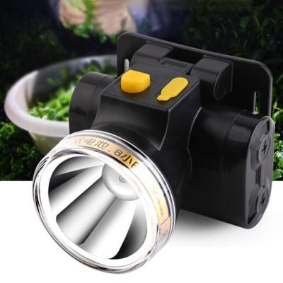 China Head Moving Light YAGE LED Rechargeable Headlamp With 3600mAh Lithium Battery for sale