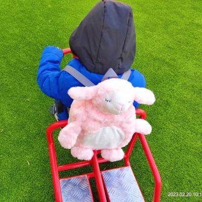 China 3D Style Girls Boys Animal Backpack Cute Bunny Cartoon Plush Kindergarten Schoolbag Kids Plush Animal Backpack For Kids for sale