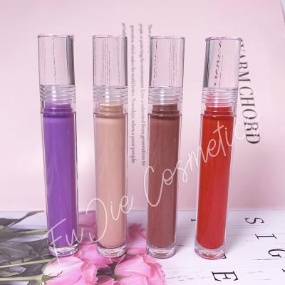 China Long Lasting Private Label Fruit Kids Wholesale Cute Flavor Vegan Long Lasting Clear Lip Gloss for sale