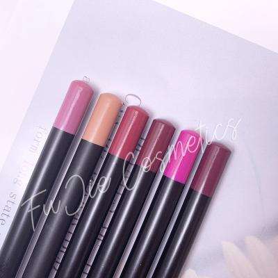 China Waterproof custom vegan logo makeup private label lipliner waterproof lip liner pencil for sale