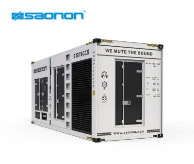 China SAONON factory price custom 1Mw diesel generator set cost S1375CCS for sale