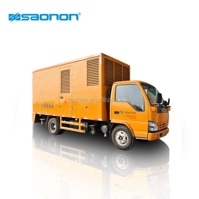 China 2018 new design car vehicle power 20-2500kVA mobile generator station for driving long distance VEHICLE POWER STASTION for sale