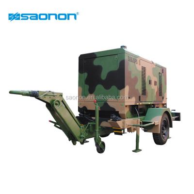 China Four Wheels 80kva Generator In Trailer With Wheels And 2.0T Canopy for sale