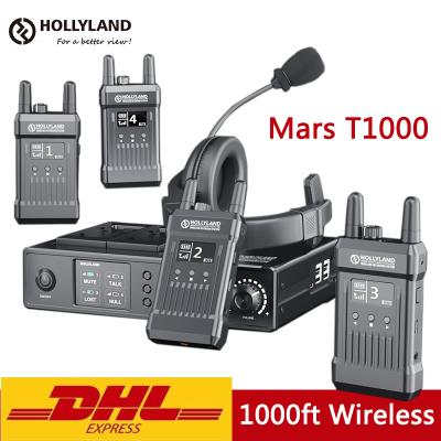 China Hollyland MARS T1000 1000ft OLED Screen Wireless Intercom Video Transmission Communication Duplex MARS 1000FT Transceiver for sale