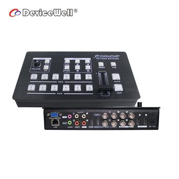 China DeviceWell HDS7106 HD Video Changer Switching 6-CH Video Changer supports 4-CH SDI 2-CH HD-MI broadcast for six video signals HDS7106 for sale