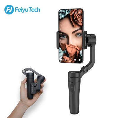 China Feiyu Vlog Pocket Smartphone Triaxial Foldable Gimbal Stabilizer for iPhone Xs Max Xr X 8 Handheld Gimbal 1 Kg Kg Samsung S9 S8 for sale