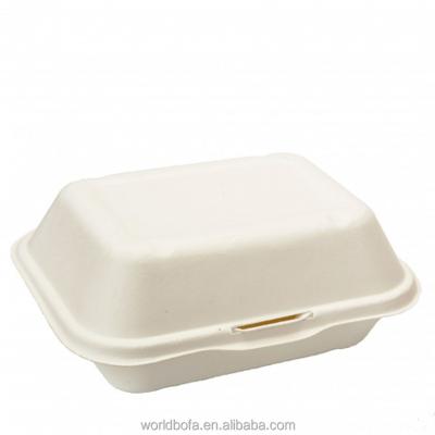 China Home.Restaurant.Bar.Hotel.Wedding Biodegradable Sugarcane Bagasse Food 3 Compartment Hot Bowl for sale