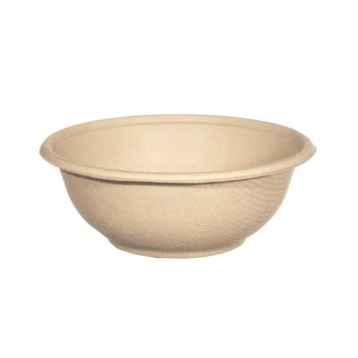 China Coconut Bowl Clamsell Degradability Disposable Pulp Wheat Straw Bowls for sale