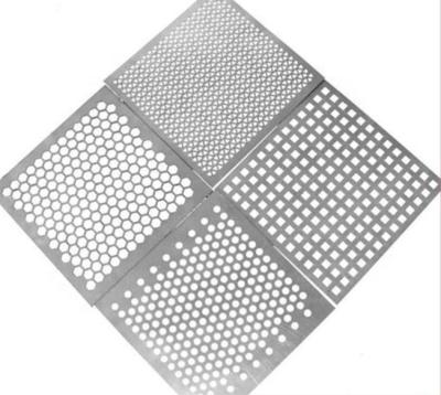 China Perforated Galvanized Or Stainless Steel Perforated Metal Sheet / Perforated Metal Gutter Sheet Guards for sale