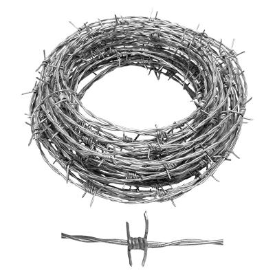 China Protection Performance Price Best Barbed Wire Price Per Meter Philippines Roll for sale