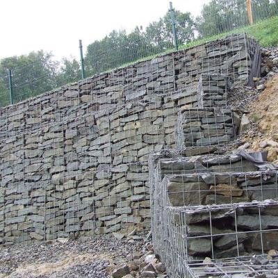 China Decorative Welded Plain Weave Gabion Mesh Basket Gabion Box With Good Quality for sale