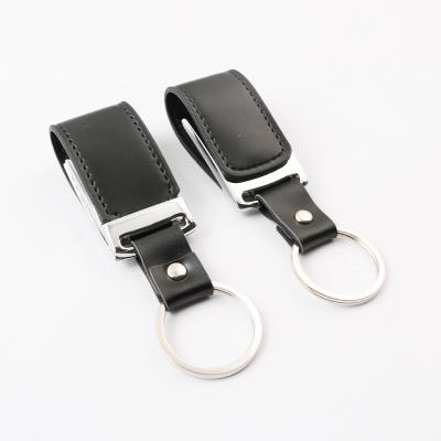 China PU / Real Leather Customized USB Flash Drives 32GB 256GB Embossing Logo 2.0 3.0 for sale